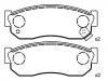 剎車(chē)片 Brake Pad Set:41060-01A26