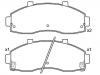 剎車(chē)片 Brake Pad Set:0K72A-33-28Z