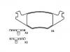 剎車片 Brake Pad Set:191 698 151 F