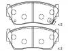 Brake Pad Set:D1060-50Y90