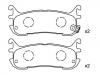 Brake Pad Set:NAY5-26-43Z