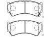 Brake Pad Set:55810-64G00